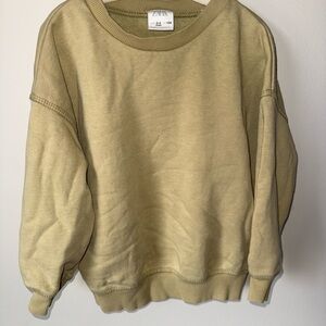 Zara 3/4 yr Tan Sweatshirt